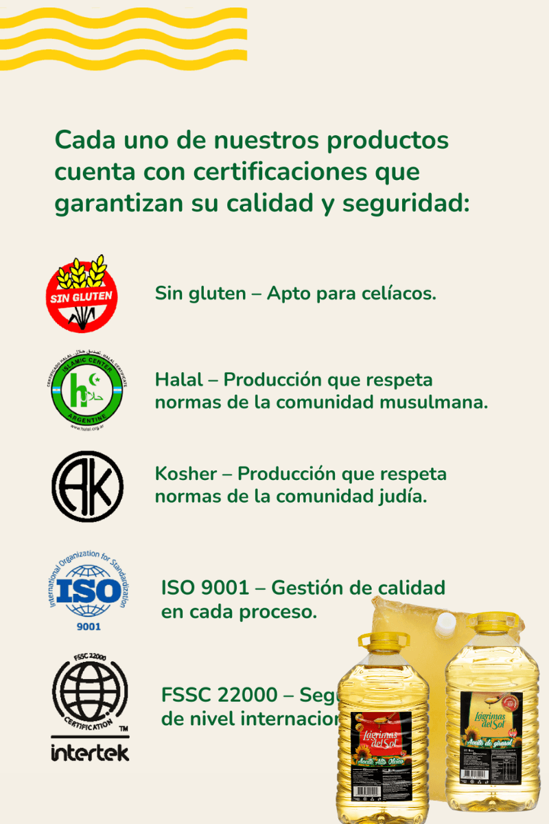 sellos del aceite lagrimas del sol